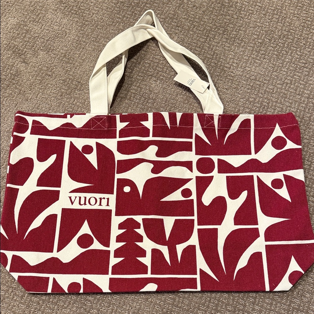 NWT Vuori Canvas Tote Bag